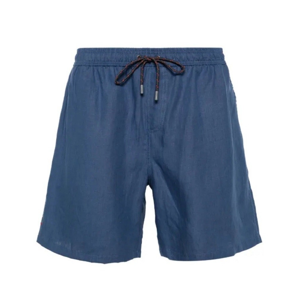 Sease $453 drawstring-waist hemp Lined Swim shorts cerulean blue Size XL